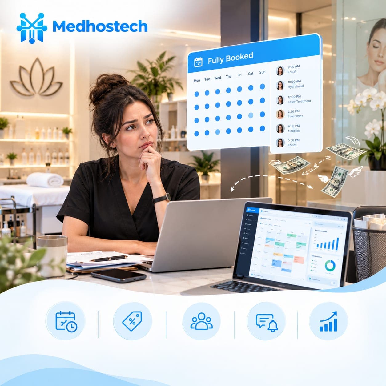 A Fully Booked Medspa Can Still Lose Money: Why?