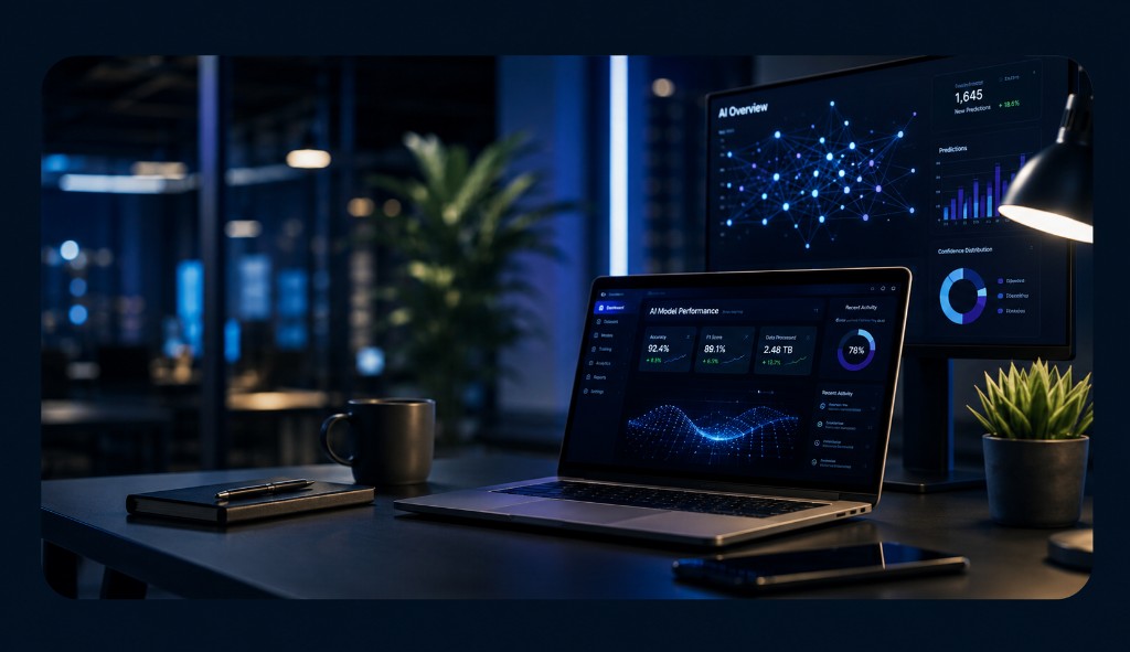 AI model performance monitoring dashboards